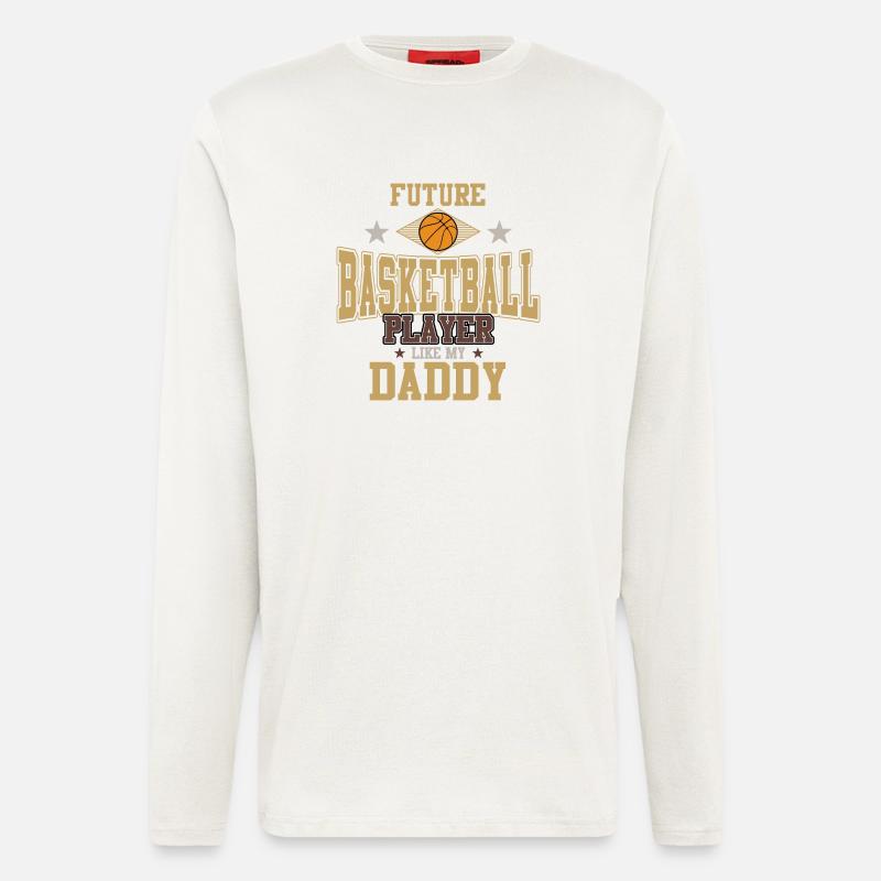 Future Basketball Player - Langarmshirt - made by SPREAD - OFF WHITE
