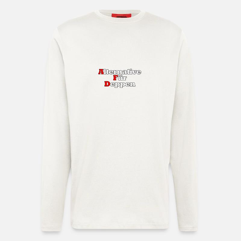 AFD - Langarmshirt - made by SPREAD  - OFF WHITE