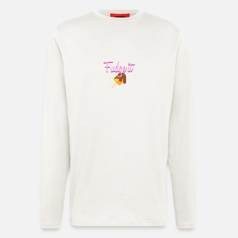Fudge it - Langarmshirt - made by SPREAD  - OFF WHITE