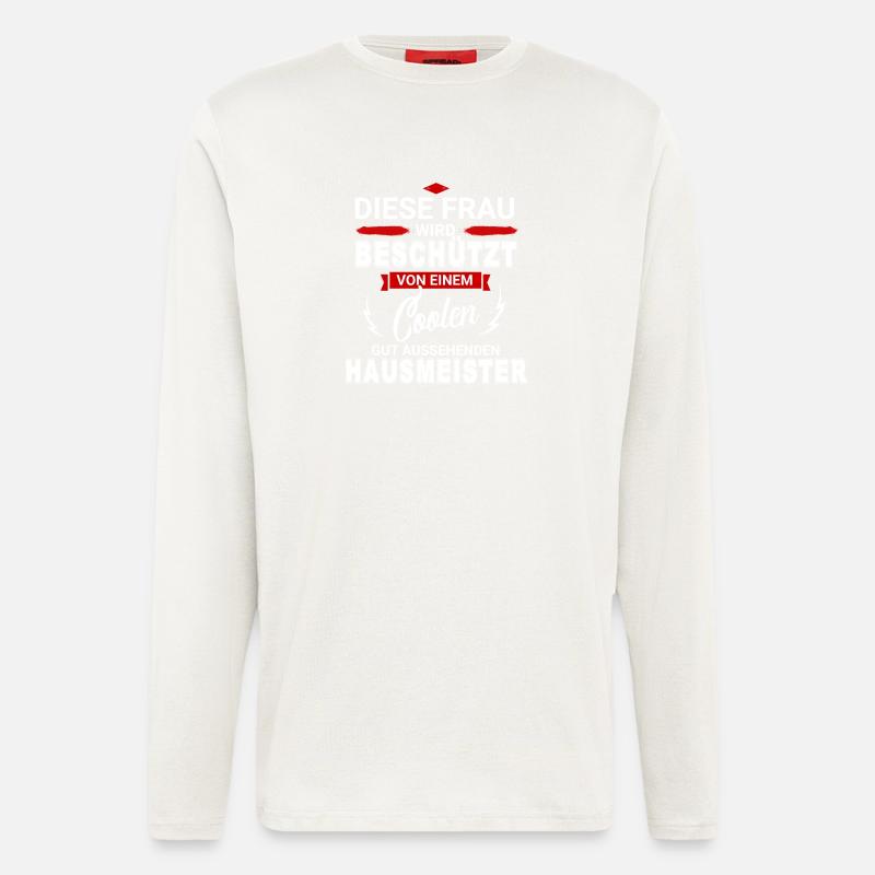 HAUSMEISTER - Langarmshirt - made by SPREAD  - OFF WHITE