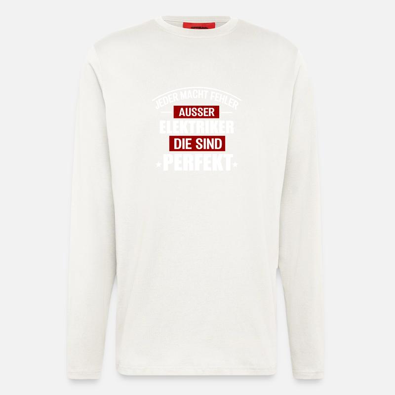 ELEKTRIKER - Langarmshirt - made by SPREAD  - OFF WHITE