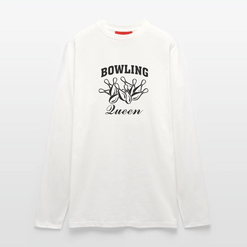Bowling Queen Langarmshirt - made by SPREAD 