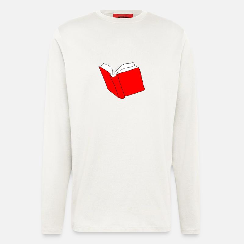 Buch - Langarmshirt - made by SPREAD  - OFF WHITE