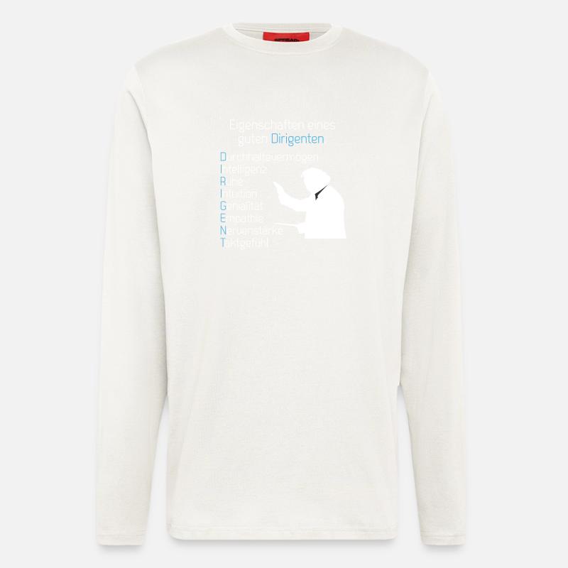 Eigenschaften Dirigent - Langarmshirt - made by SPREAD  - OFF WHITE