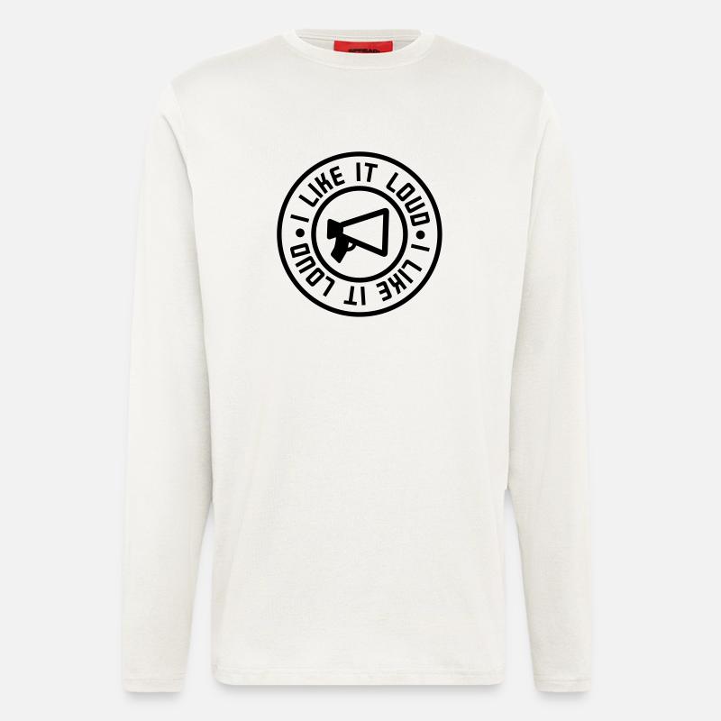i_like_it_loud - Longsleeve - made by SPREAD  - OFF WHITE