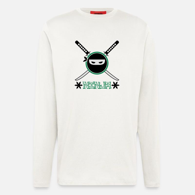 Ninja - Langarmshirt - made by SPREAD  - OFF WHITE