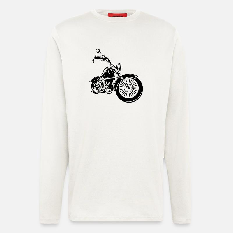 chopper - Langarmshirt - made by SPREAD  - OFF WHITE