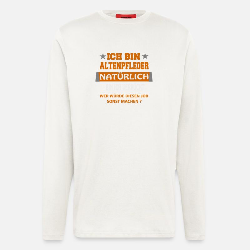 Altenpfleger - Langarmshirt - made by SPREAD  - OFF WHITE