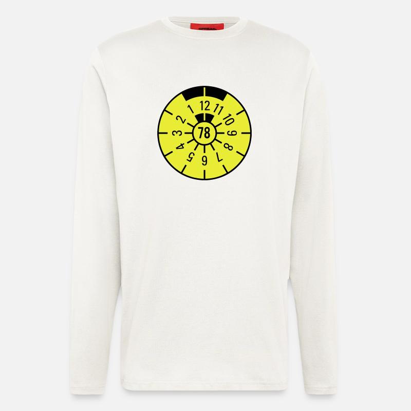 TÜV 1978 - Langarmshirt - made by SPREAD  - OFF WHITE