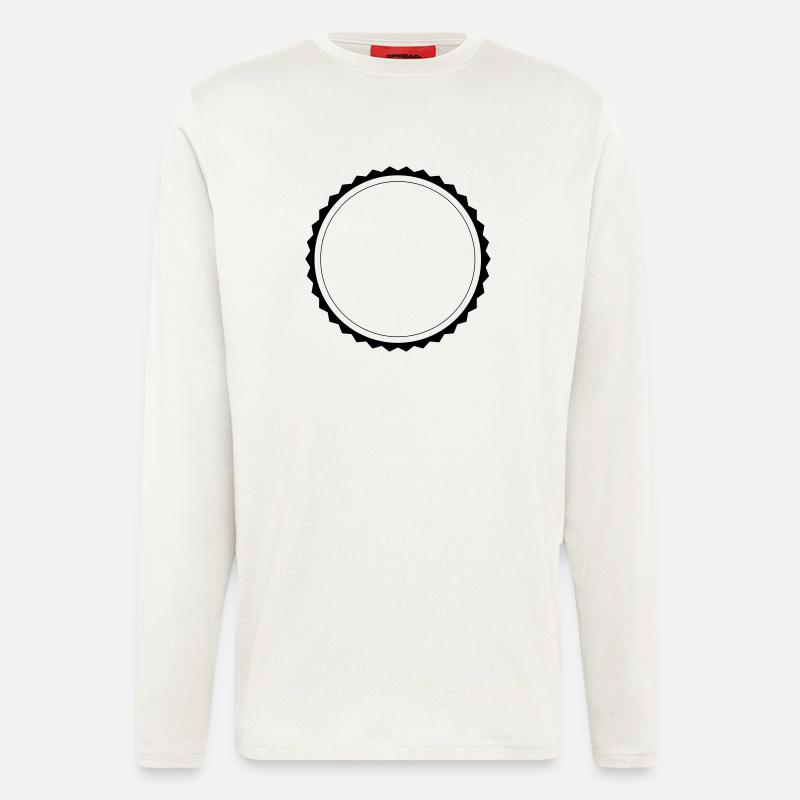 RUNDES WAPPEN 1 TSC - Langarmshirt - made by SPREAD  - OFF WHITE