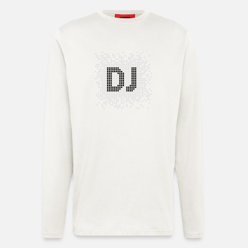 DJ Pixel - Langarmshirt - made by SPREAD  - OFF WHITE
