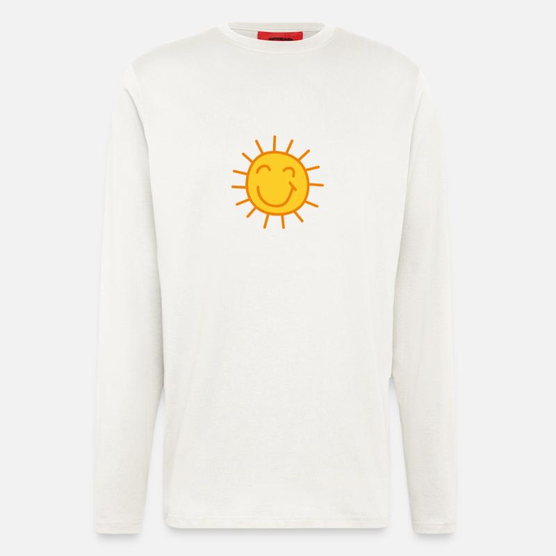 Sonnenschein Comic - Langarmshirt - made by SPREAD  - OFF WHITE
