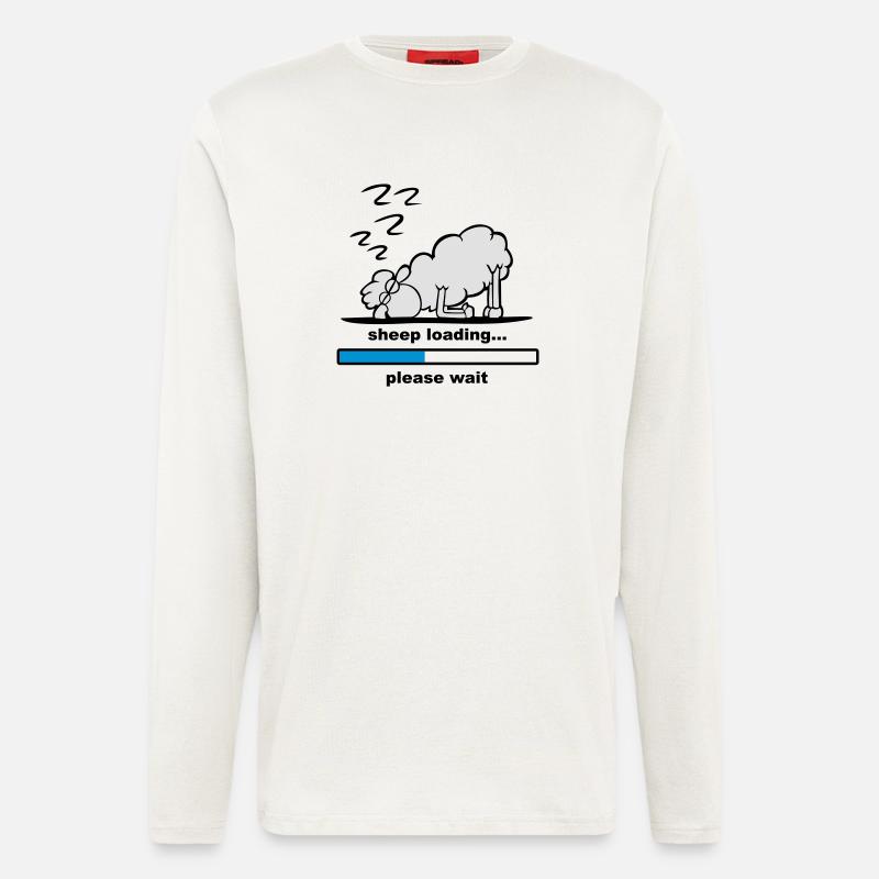 sheep loading - Longsleeve - made by SPREAD  - OFF WHITE