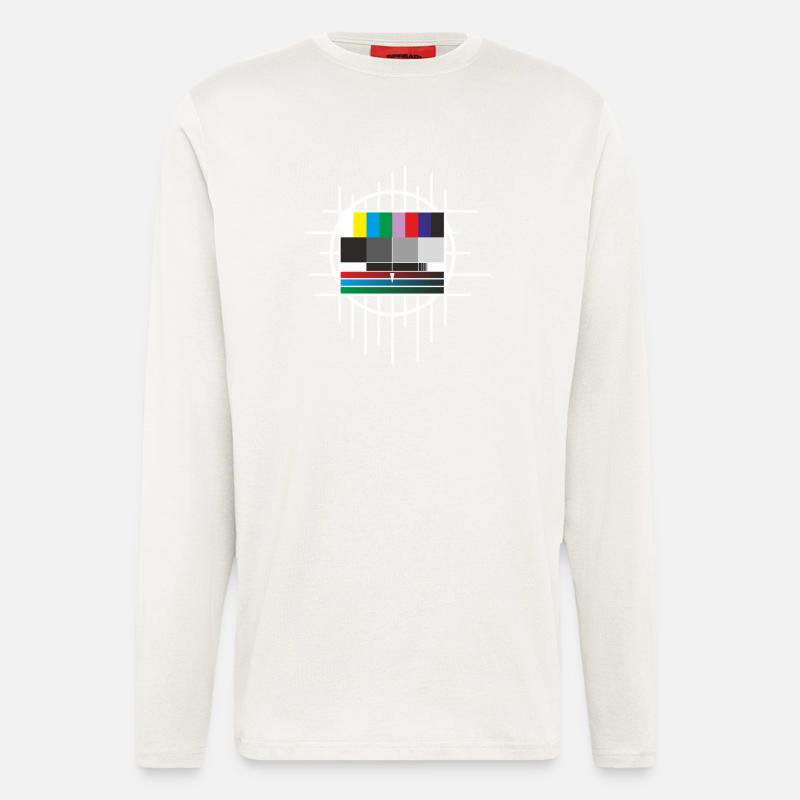 testbild - Manches longues bio décontracté fabriqué en UE - OFF WHITE
