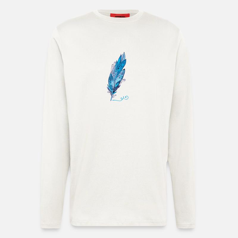 Feder - Langarmshirt - made by SPREAD  - OFF WHITE