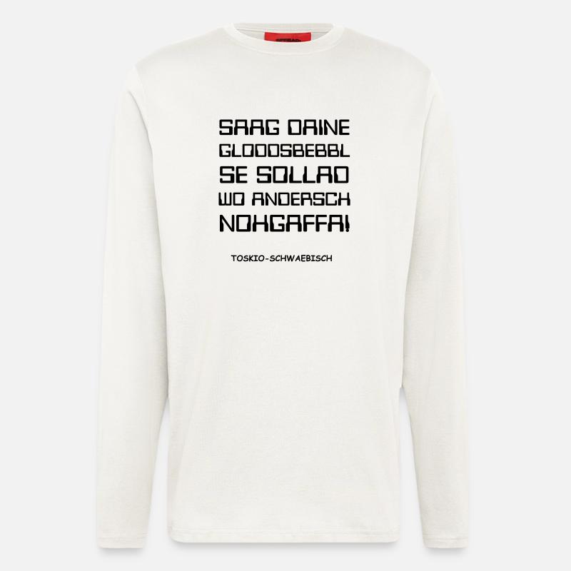 Gloddsbebbl - Langarmshirt - made by SPREAD  - OFF WHITE