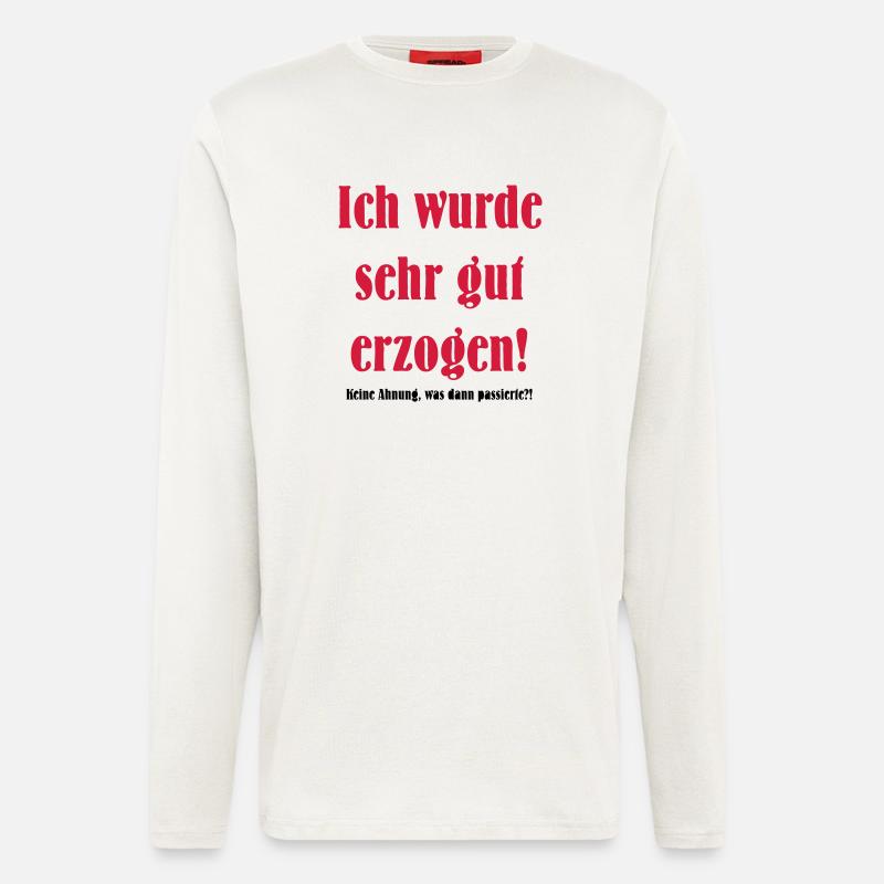 erzogen - Langarmshirt - made by SPREAD  - OFF WHITE