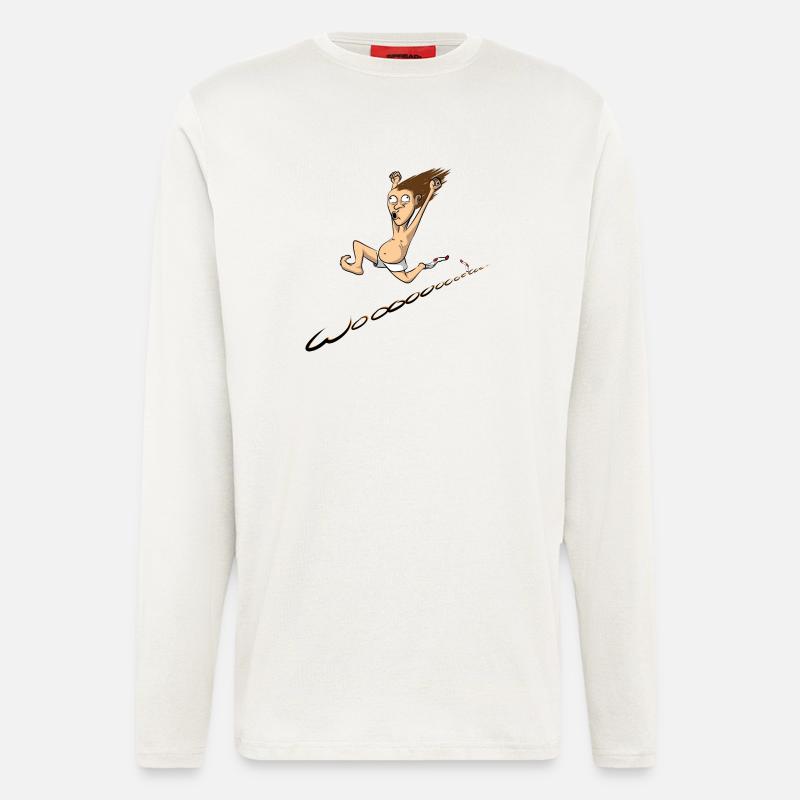 woo - Langarmshirt - made by SPREAD  - OFF WHITE