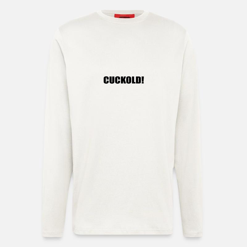 Cuckold - Langarmshirt - made by SPREAD  - OFF WHITE