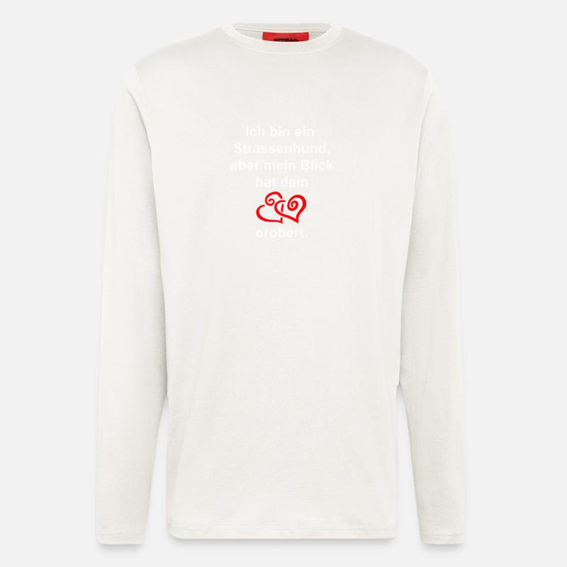 Hundeliebe - Langarmshirt - made by SPREAD - OFF WHITE
