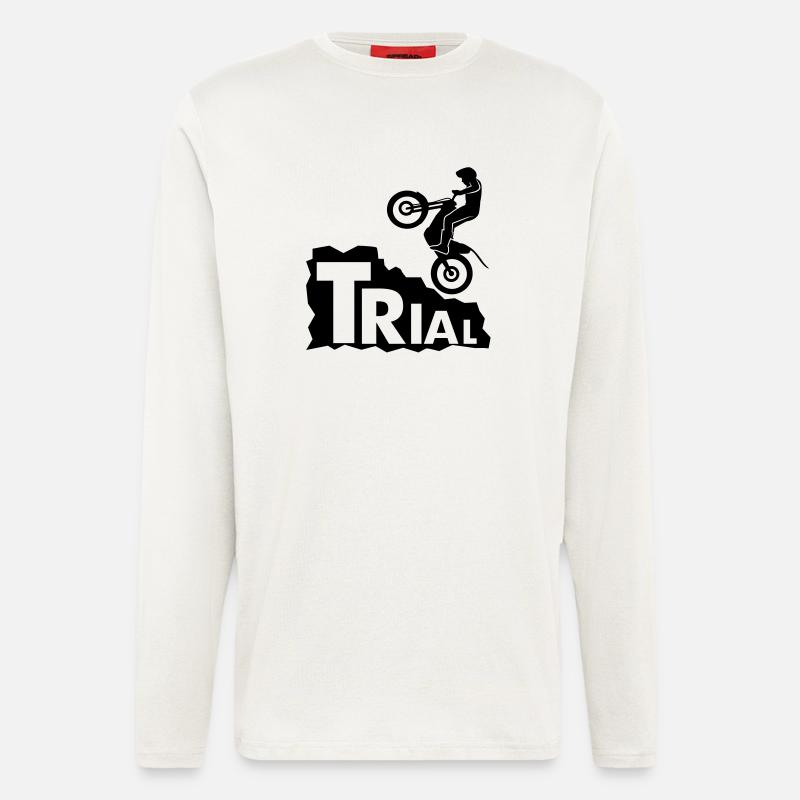 Trial Rock - Langarmshirt - made by SPREAD  - OFF WHITE
