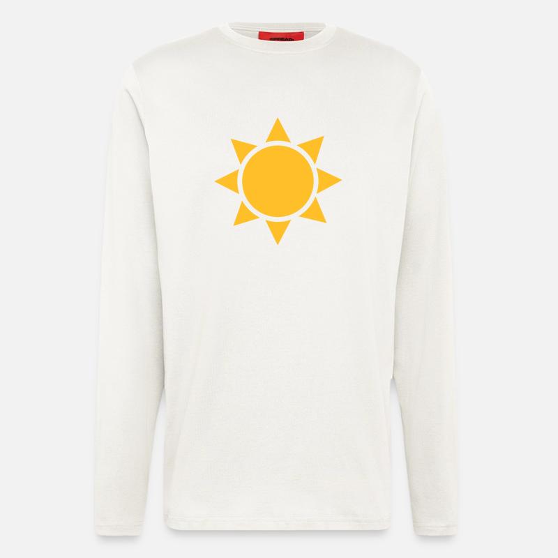Sun - Longsleeve - made by SPREAD  - OFF WHITE