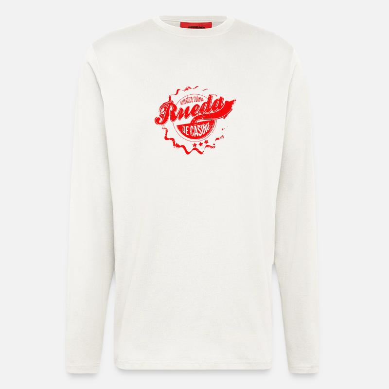 Rueda de Casino - Langarmshirt - made by SPREAD  - OFF WHITE