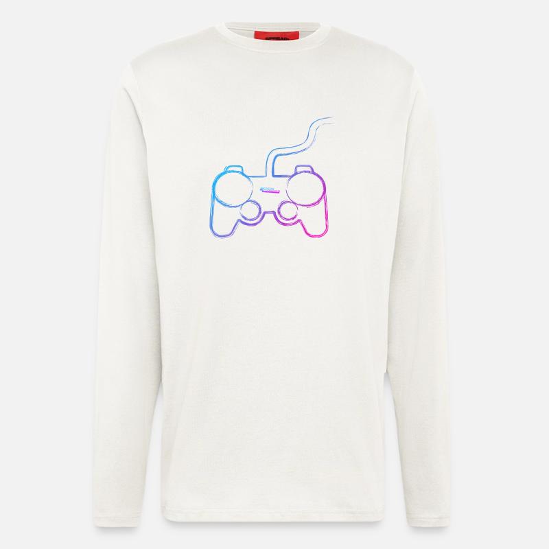 Controller Graffiti - Longsleeve - made by SPREAD  - OFF WHITE