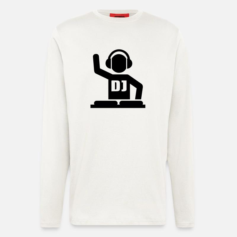 DJ - Langarmshirt - made by SPREAD  - OFF WHITE