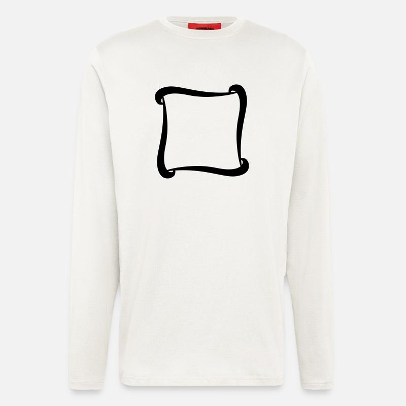 Frame - Manches longues bio décontracté fabriqué en UE - OFF WHITE