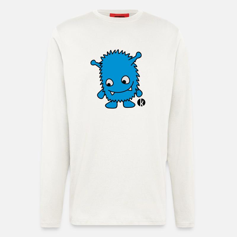 Monster (3ck) - Langarmshirt - made by SPREAD  - OFF WHITE