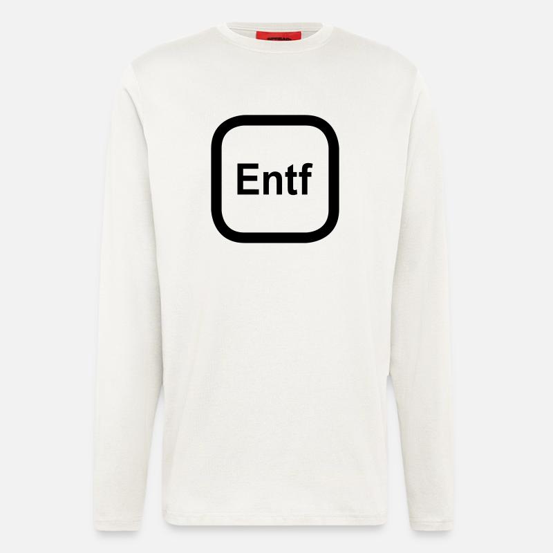 Entf Taste - Langarmshirt - made by SPREAD  - OFF WHITE