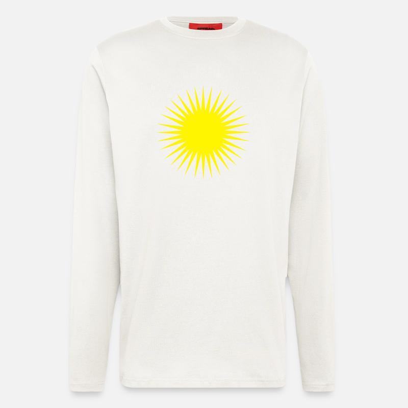 sun1 - Langarmshirt - made by SPREAD  - OFF WHITE