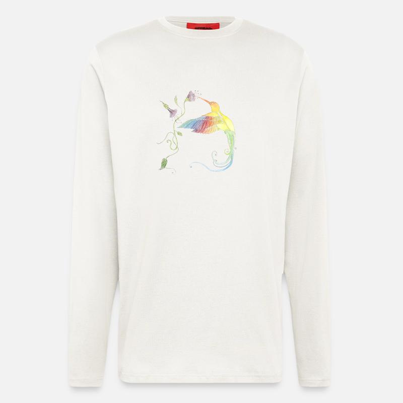 Kolibri - Langarmshirt - made by SPREAD  - OFF WHITE