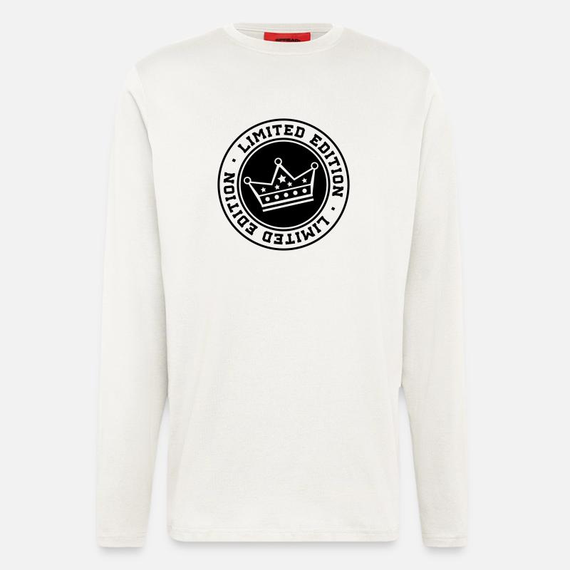 limited_edition_crown_dm1 - Langarmshirt - made by SPREAD  - OFF WHITE