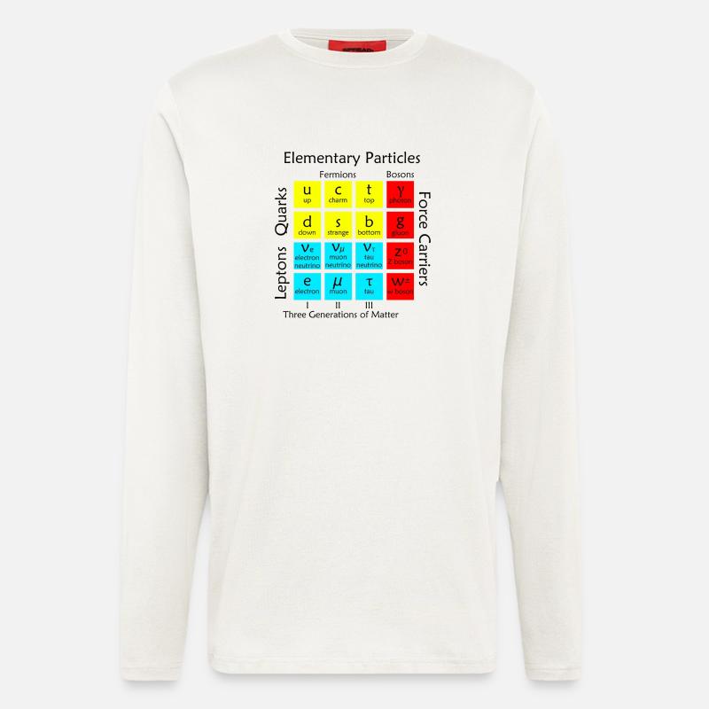 Elementary Particles - Longsleeve - made by SPREAD  - OFF WHITE