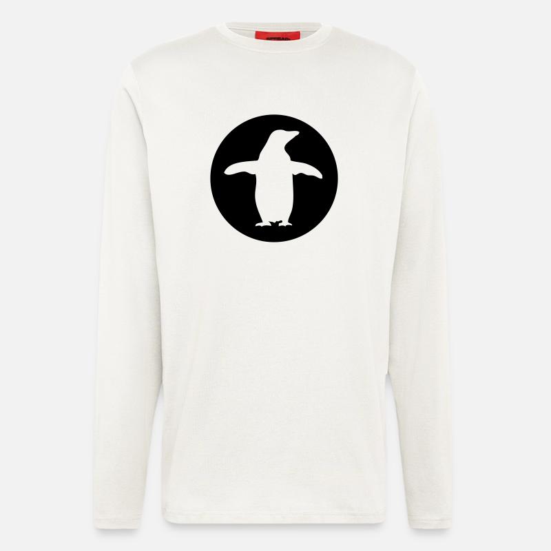 pinguin - Langarmshirt - made by SPREAD  - OFF WHITE