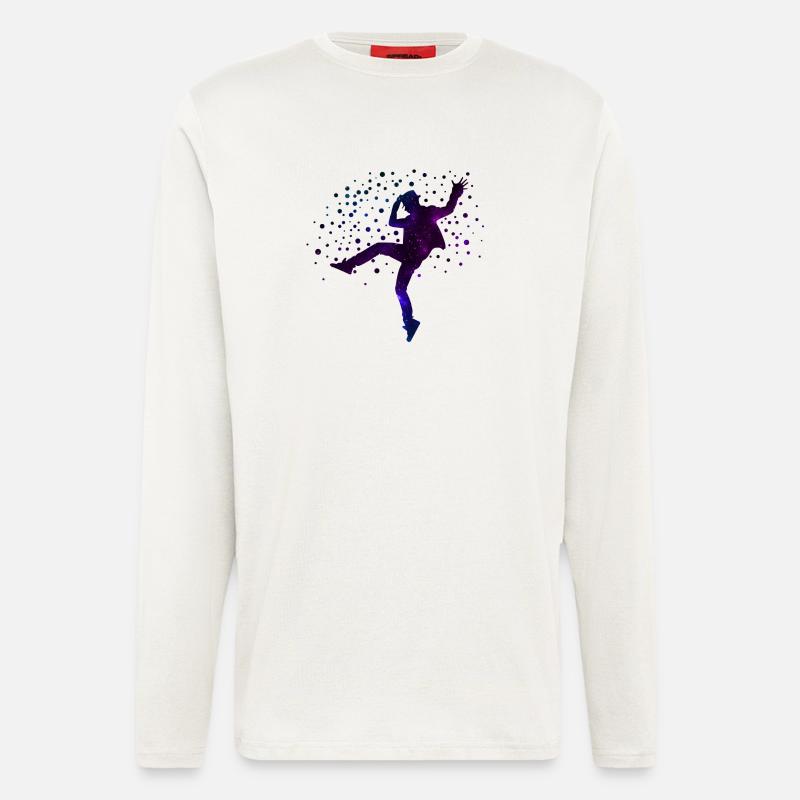 Galaxy Dancer - Langarmshirt - made by SPREAD  - OFF WHITE