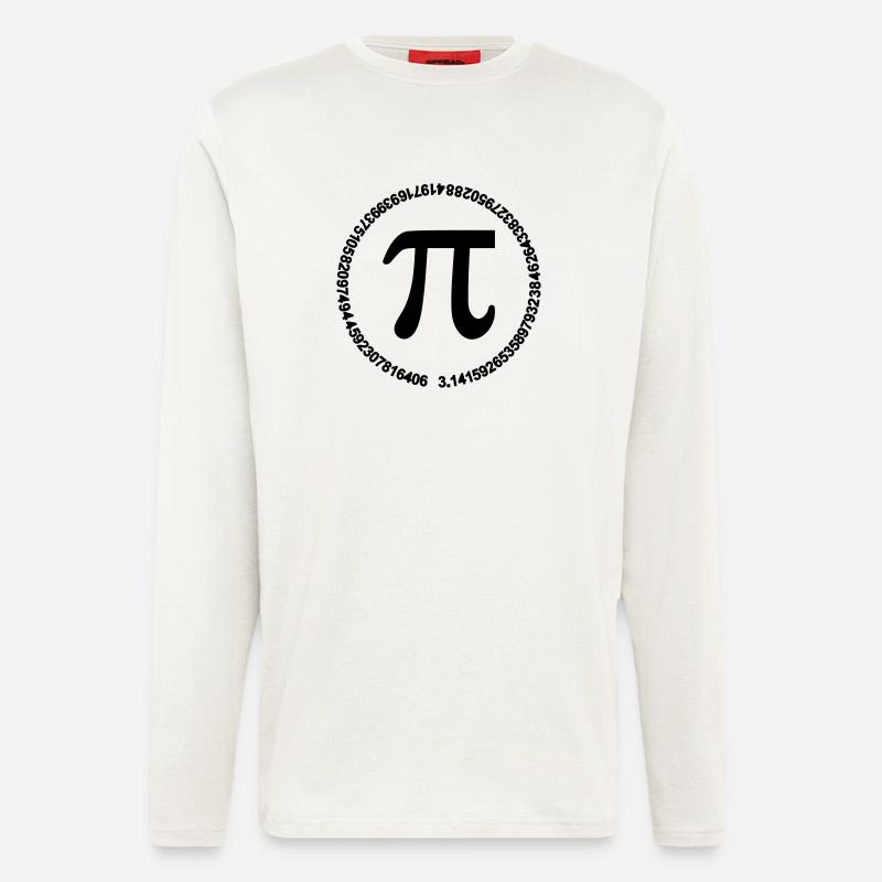 Pi - Langarmshirt - made by SPREAD  - OFF WHITE