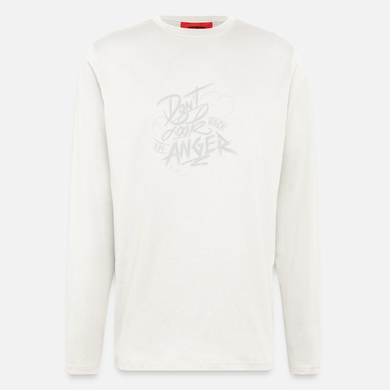 Anger - Langarmshirt - made by SPREAD  - OFF WHITE