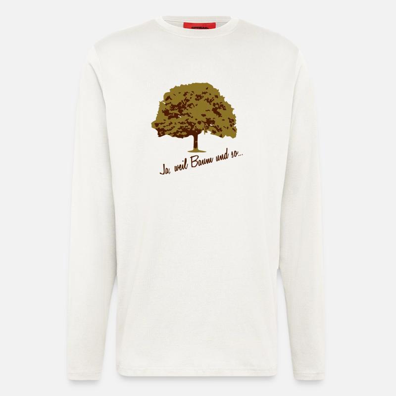 Baum - Langarmshirt - made by SPREAD  - OFF WHITE