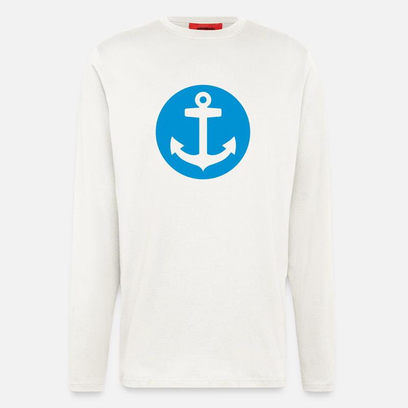 Anker - Langarmshirt - made by SPREAD  - OFF WHITE