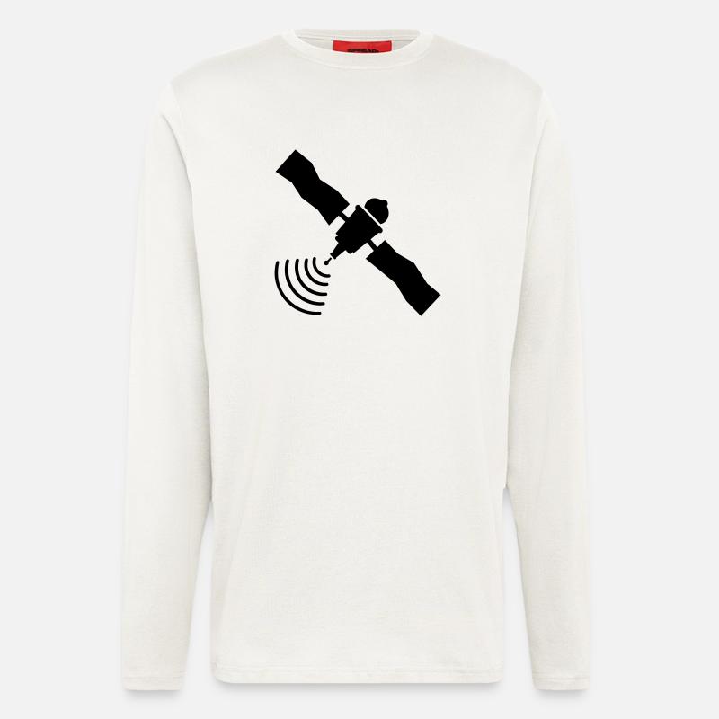 Satellit - Langarmshirt - made by SPREAD - OFF WHITE