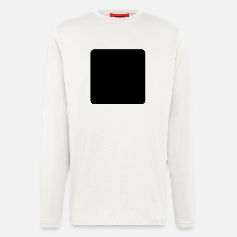 Quadrat - Langarmshirt - made by SPREAD  - OFF WHITE