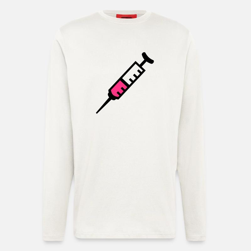 Spritze - Langarmshirt - made by SPREAD  - OFF WHITE