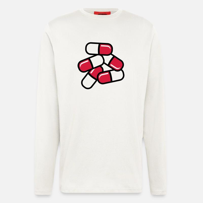 Pillen - Langarmshirt - made by SPREAD  - OFF WHITE