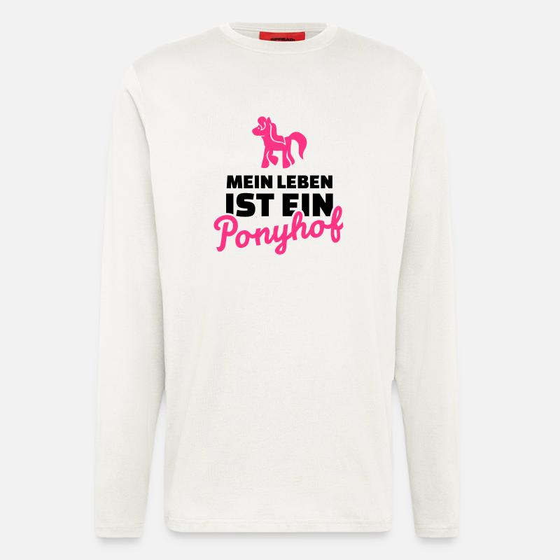 Ponyhof - Langarmshirt - made by SPREAD  - OFF WHITE