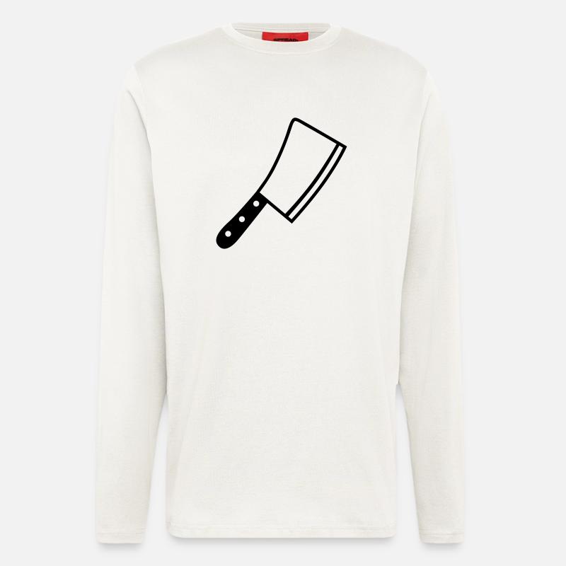 Messer - Langarmshirt - made by SPREAD  - OFF WHITE