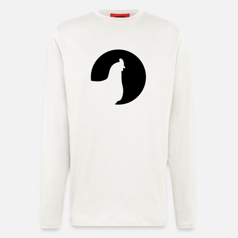 Huhn - Langarmshirt - made by SPREAD  - OFF WHITE