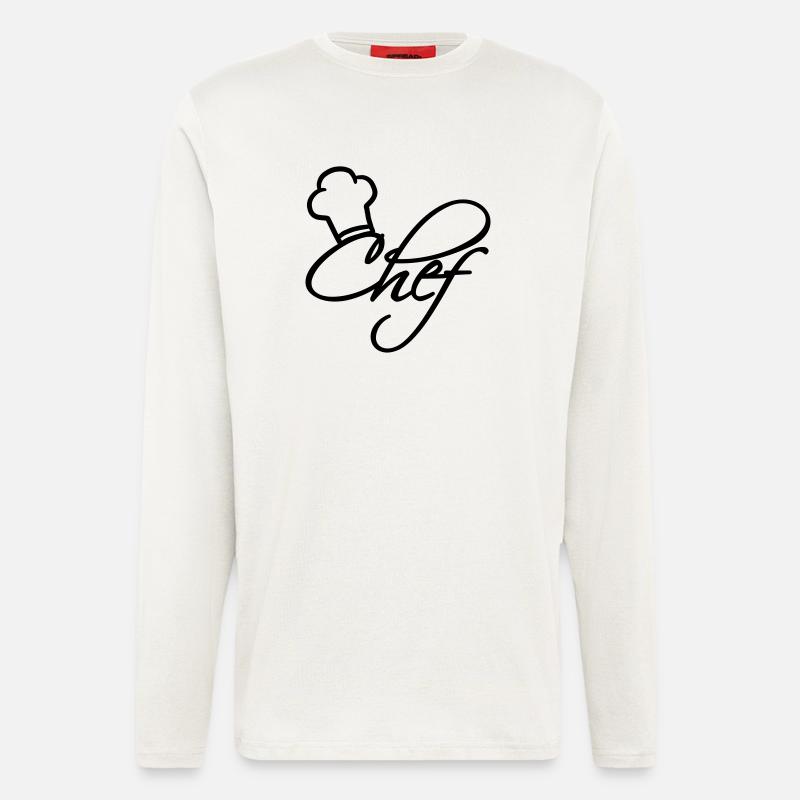 Chef hat chef - Longsleeve - made by SPREAD  - OFF WHITE